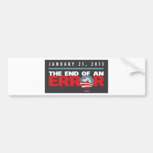 Obama Einde van een FOUT Bumpersticker