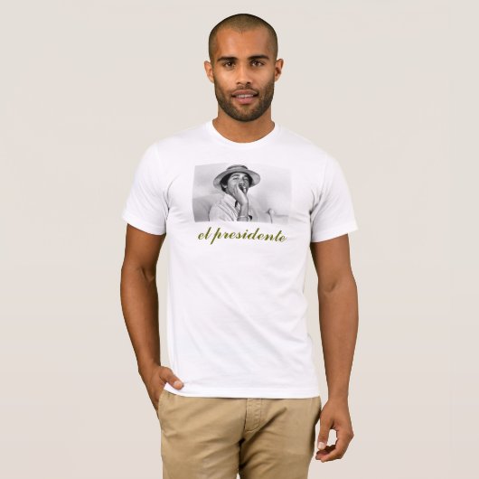 obama , el - voorzitterschap t-shirt (Voorkant volledig)