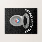 Obama Empty Chairman - Toilet Seat Legpuzzel (Horizontaal)