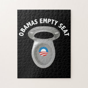 Obama Empty Chairman - Toilet Seat Legpuzzel