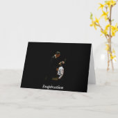 Obama en de jongen kaart (Gele Bloem)