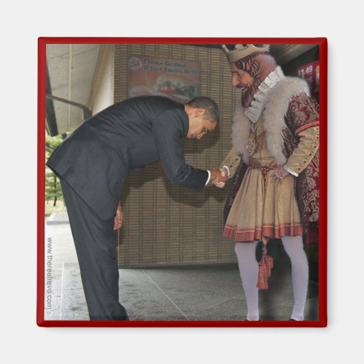 Obama en de Koning Magneet (Voorkant)