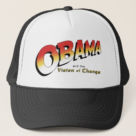Obama en de laatste kruistocht in 2012 trucker pet (Voorkant)