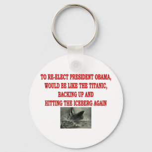 OBAMA EN DE TITANIC SLEUTELHANGER