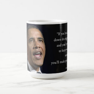 Obama En Motiverende Quote Mooi Koffiemok