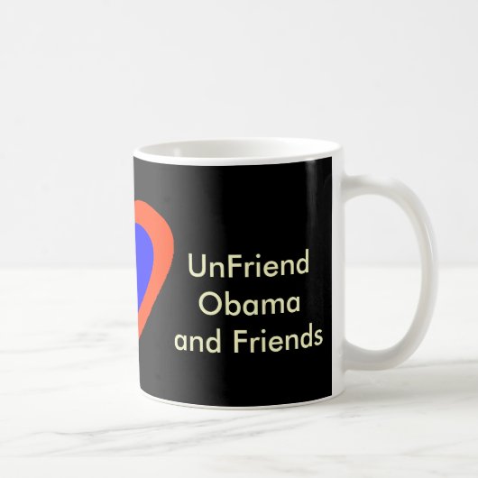 Obama en vrienden koffiemok (Rechts)