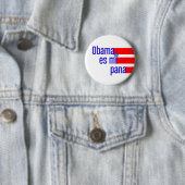 obama es mi pana - knop ronde button 5,7 cm (In situ)
