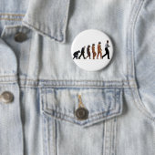Obama-evolutie Ronde Button 5,7 Cm (In situ)