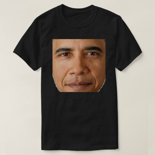 Obama Face Classic T-Shirt (Design voorkant)
