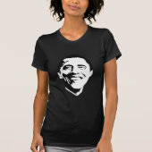 Obama Face / Obama Portret T-shirt (Voorkant)