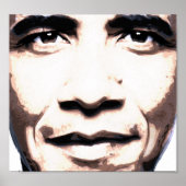 Obama Face of the future Poster (Voorkant)
