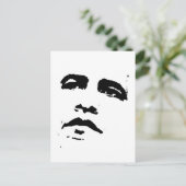 Obama Face T-shirt Briefkaart (Staand voorkant)