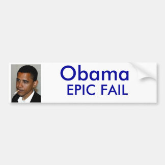 Obama Fail Bumpersticker