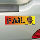 Obama: falen bumpersticker (Op auto)