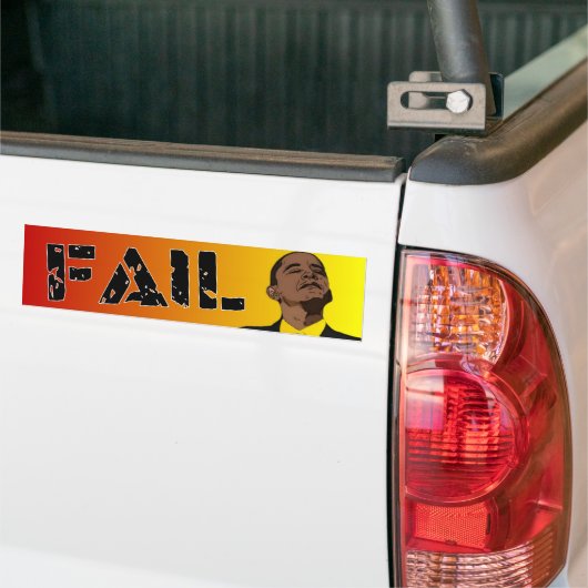 Obama: falen bumpersticker (Op Truck)
