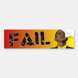 Obama: falen bumpersticker
