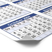 OBAMA FAMILIE KALENDER POSTER (Hoek)