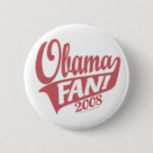 Obama Fan Button (Voorkant)