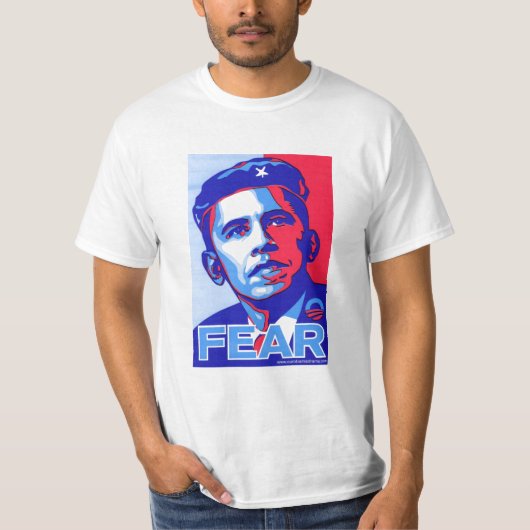 Obama FEAR T-shirt (Voorkant)