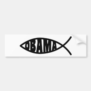 Obama Fish Bumpersticker