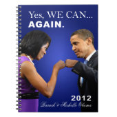 Obama Fist Bump - Ja, dat kunnen we nog eens. Notitieboek (Voorkant)