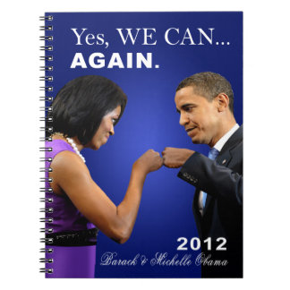 Obama Fist Bump - Ja, dat kunnen we nog eens. Notitieboek