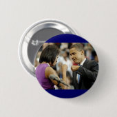 Obama Fist Pump Button (Voorkant /achterkant)