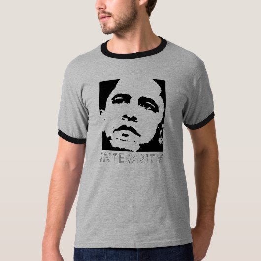 Obama for Integrity T-shirt (Voorkant)