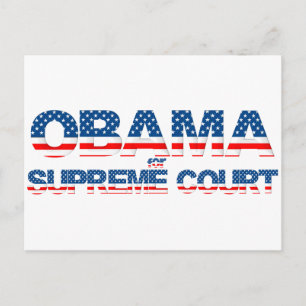 Obama for Supreme Court Briefkaart