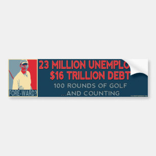 Obama Fore-ward Bumpersticker