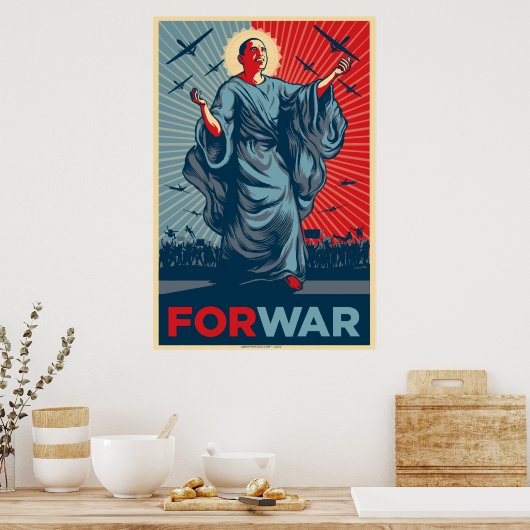 Obama FORWAR Poster (Keuken)