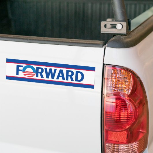 Obama FORWARD Bumpersticker (Op Truck)