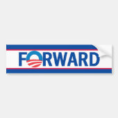 Obama FORWARD Bumpersticker (Voorkant)