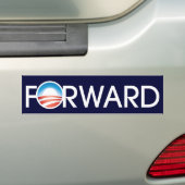 Obama Forward Logo Bumpersticker (Op auto)