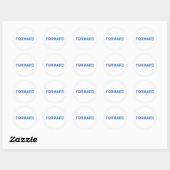 Obama Forward Ronde Sticker (Vel)