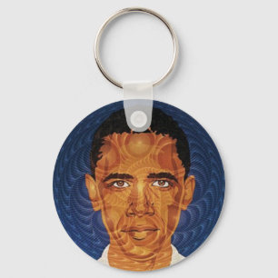 Obama Fractal Sleutelhanger