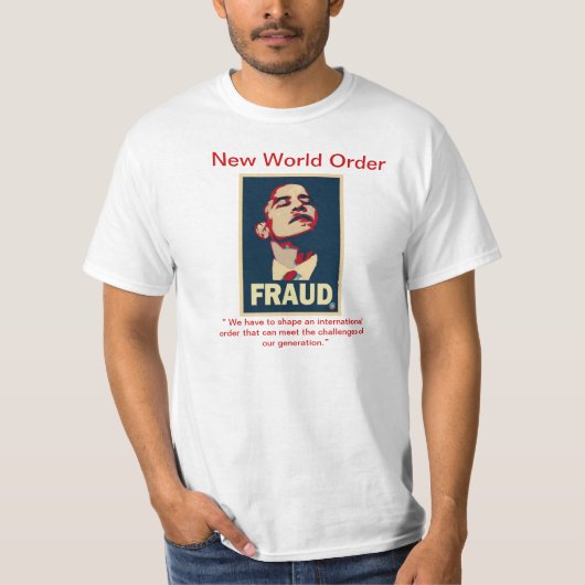 Obama Fraud Shirt (Voorkant)