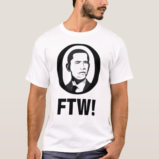 Obama FTW T-shirt (Voorkant)