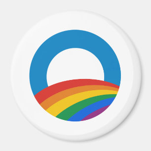 Obama Gay Pride Magneet