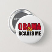 Obama geeft me ronde button 5,7 cm (Voorkant /achterkant)