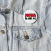 Obama geeft me ronde button 5,7 cm (In situ)