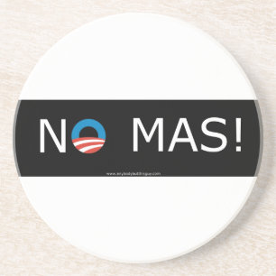 Obama, geen Mas. Onderzetters