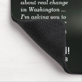 Obama - Geloof - Mousepad Muismat (Hoek)