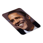 Obama Gezichtsmagneet voor 2012 Magneet (Rechterzijde)