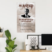 Obama Gezocht Poster (Thuiskantoor)