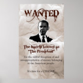 Obama Gezocht Poster (Voorkant)