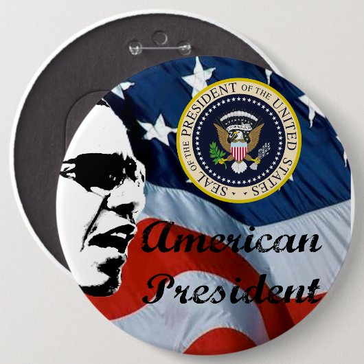 Obama Gifts 2 Ronde Button 6,0 Cm (Voorkant /achterkant)