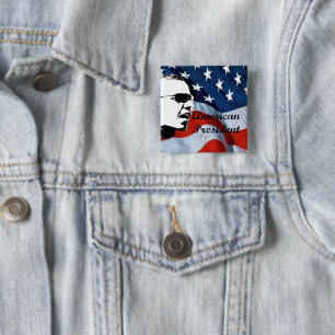 Obama Gifts 2 Vierkante Button 5,1 Cm