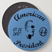 Obama Gifts Ronde Button 6,0 Cm (Voorkant /achterkant)