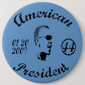 Obama Gifts Ronde Button 6,0 Cm (Voorkant)
